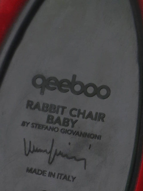 "QEEBOO KANINCHENSTUHL BABY SAMT HELLBLAU" 