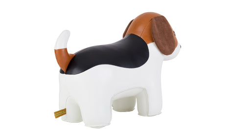 ZÜNY KLASSISCHE BUCHSTÜTZEN, 2 KG, BEAGLE, WEISS &amp; HELLBRAUN