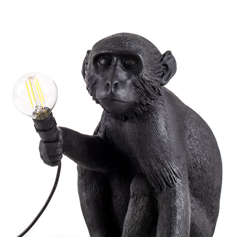 SELETTI MONKEY LAMP OUTDOOR RESIN LAMP Cm.34X30 H.32 - SEAT