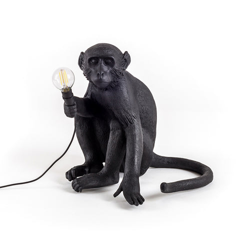 SELETTI MONKEY LAMP OUTDOOR RESIN LAMP Cm.34X30 H.32 - SEAT