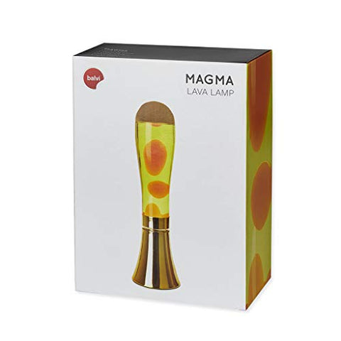 BALVI GOLD MAGMA LAVA LAMP ART. 27395