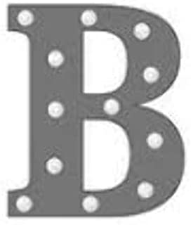 LAS VEGAS LETTER B GRAY