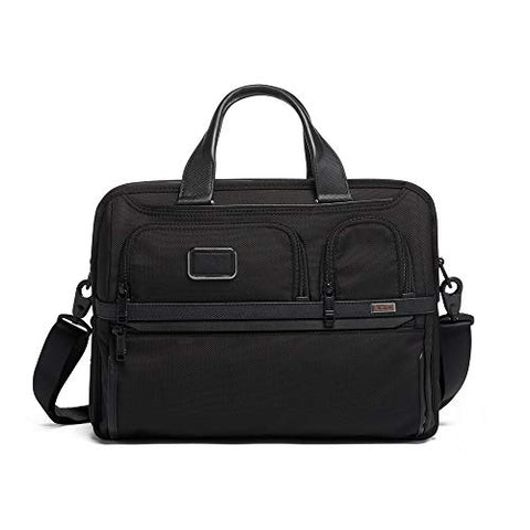 TUMI ERWEITERBARER ORGANIZER LAPTOP-AKTENSCHEIN SCHWARZ ART 117305-1041 