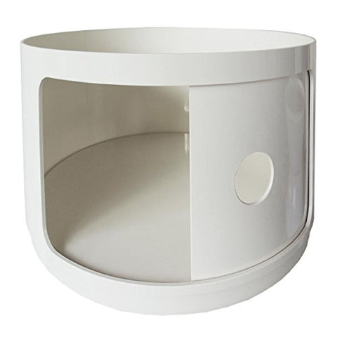 COMODINO COMPONIBILE UN ELEMENTO TONDO 4955/03 KARTELL WHITE