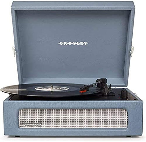 VOYAGER WASHED BLUE PLATTENSPIELER CR8017B-WB4 CROSLEY BLUE