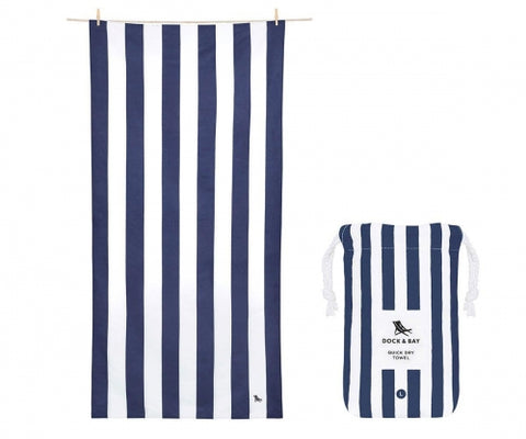 "DOCK &amp; BAY HANDTUCH XL 200X90 MARINEBLAU"