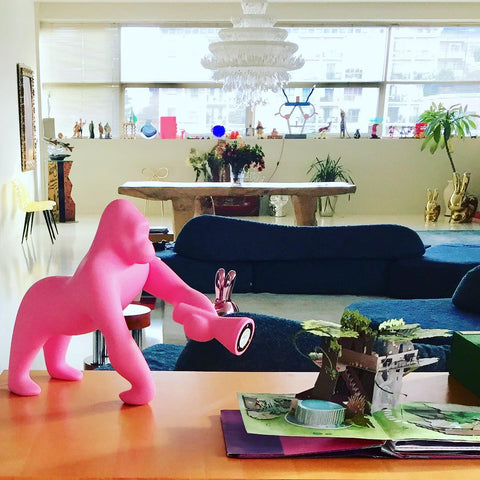 QEEBOO KONG XS BRIGHT PINK ART 10002BP