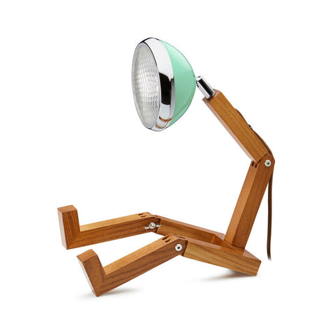 LAMPADA LED MR. WATTSON TIFFANY GREEN