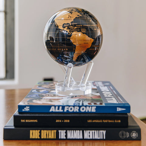 MAPPAMONDO 6" ART. MG-6-GBK MOVA BLACK AND GOLD