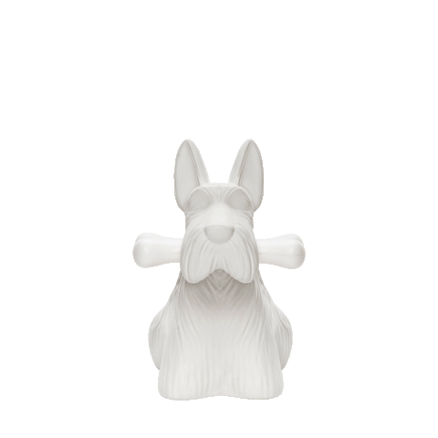 QEEBOO SCOTTIE WEISSE LAMPE