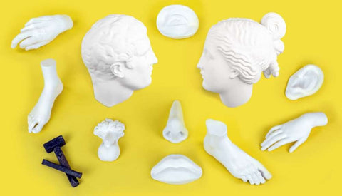 MANO SELETTI IN PORCELLANA UOMO 10073