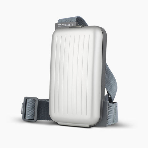 HANDYTASCHE &amp; GELDBÖRSE OGON DESIGN SILBER