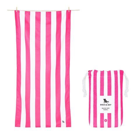 DOCK &amp; BAY TOWEL XL PHI PINK