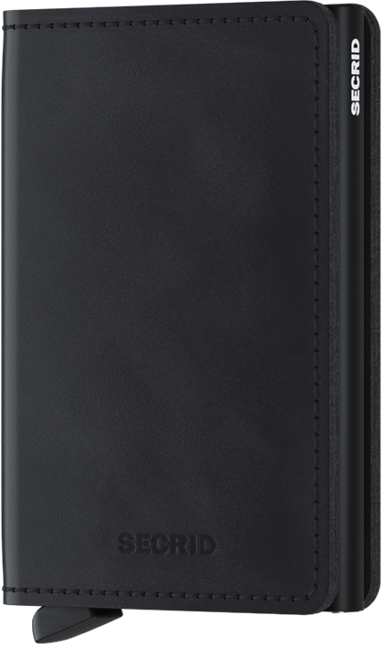 SLIMWALLET SECRID VINTAGE SCHWARZ