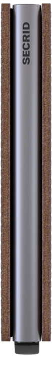 SLIMWALLET SECRID VINTAGE BRAUN