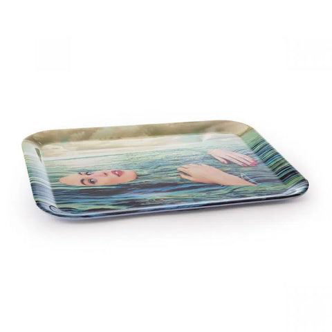 SELETTI MELAMIN-TABLETT 32X43,5 SEA GIRL 19031