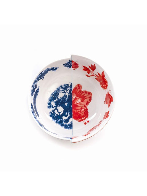 SELETTI HYBRID EUTROPIA PORCELAIN BOWL ART 9732