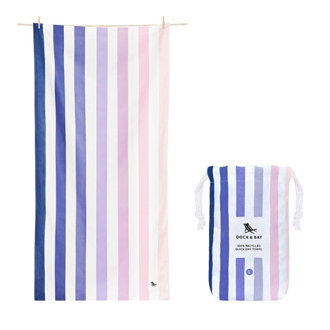 Dock &amp; Bay Handtuch XL 200 x 90 Sommer vom Morgengrauen bis zum Morgengrauen
