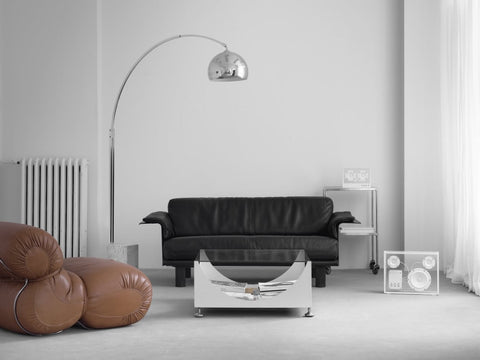 TRANSPARENTER WEISSER AUDIO-LAUTSPRECHER