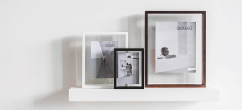 XLBLOOM FLOATING BOX FRAME 13X18 COFFEE BEAN