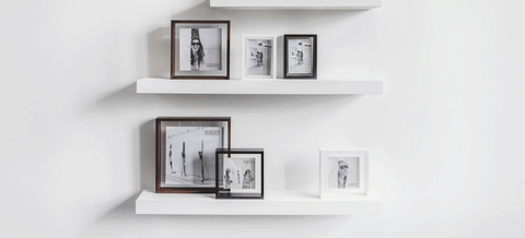 XLBLOOM FLOATING BOX FRAME 13X18 COFFEE BEAN