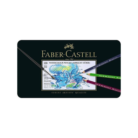 ASTUCCIO METALLICO 120 COLORI A MATITA FABER CASTELL FINEST ARTIST