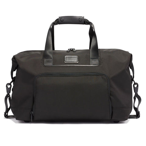 TUMI DOUBLE EXPANSION TRAVEL SATCHEL ALPHA 3 BLACK 117344-1041