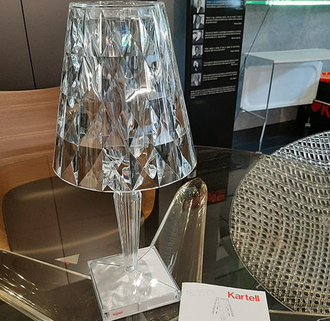 KARTELL BIG BATTERY POWER SUPPLY LAMP DIRECT CRYSTAL ART 09470/B4
