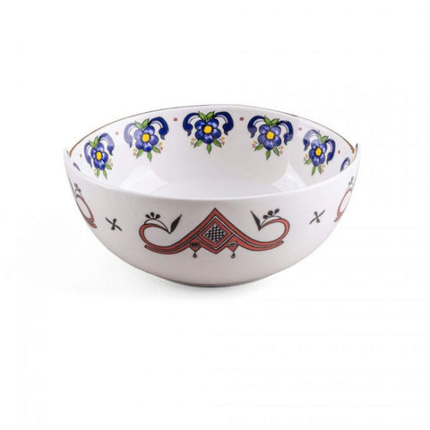 SELETTI HYBRID TIWANAKU PORZELLANSCHALE ART 09152
