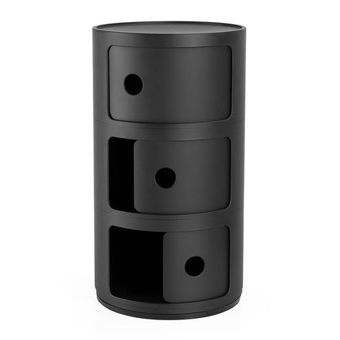 MODULAR KARTELL 3 ELEMENTS BLACK MAT