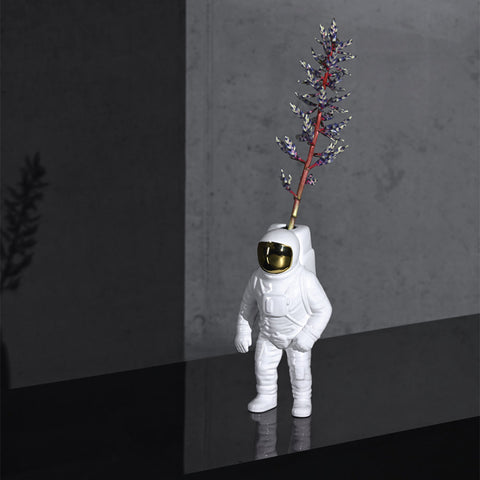SELETTI ASTRONAUT PORZELLANVASE ART 10932