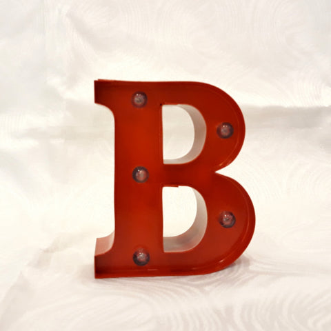 LETTERINA PUSHER B RED