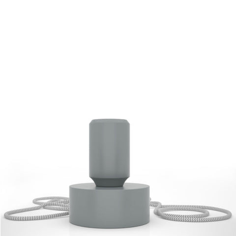 TAVOLOTTO GRAY SILICONE TABLE LAMP