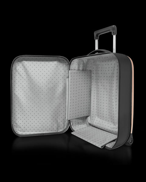 TROLLEY ROLLINK FLEX VEGA CABIN SIZE INT 21ROSE SMOKE 2 RÄDER 