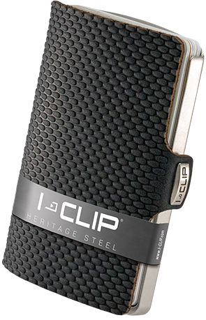 "I-CLIP STEEL BLASTED MILANISE BLACK"