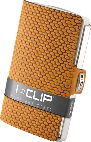 "I-CLIP STEEL BLASTED MILANISE DESERT"