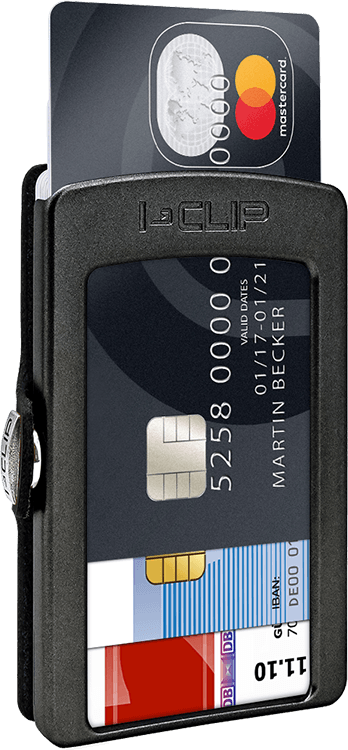 "I-CLIP ORIGINAL SCHWARZCARBONSCHWARZ" 