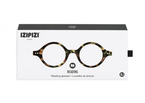 IZIPIZI READING J TORTOISE +3 BRILLE
