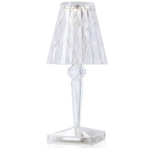 KARTELL BATTERY LAMP ART. 9140 B4 CRYSTAL