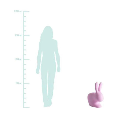 Kaninchenstuhl Baby 90001PI QEEBOO Rosa