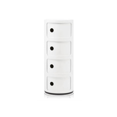 SEAT WITH 4 ELEMENTS WHITE KARTELL ART. 4985
