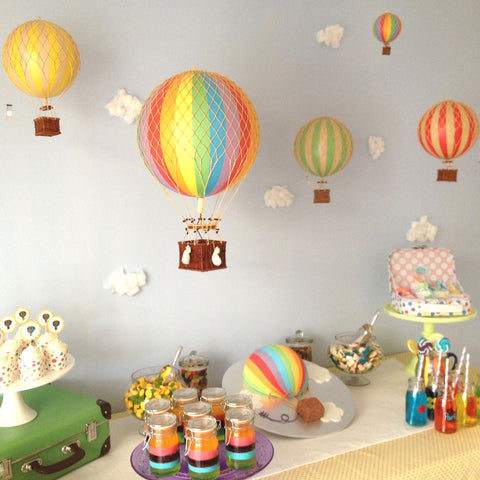 AUTHENTIC MODELS Heißluftballon Durchmesser 18 Rainbow Art AP161E