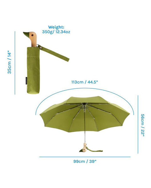 DUCK HEAD OLIVE UMBRELLA