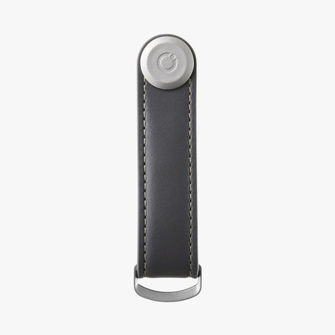 SCHLÜSSELANHÄNGER ORBITKEY 2.0 LEDER ANTHRAZIT/GRAU ART LTHO-2-CCGY