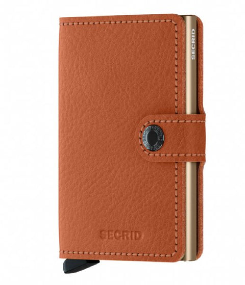 MINI WALLET SECRID VEG CARAMEL SAND