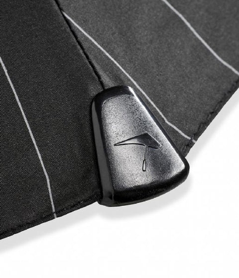 REGENSCHIRM SENZ XXL PIN STRIPES SCHWARZ
