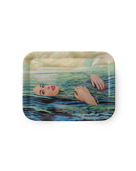 SELETTI MELAMIN-TABLETT 32X43,5 SEA GIRL 19031