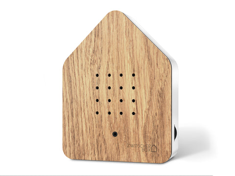 "RELAXOUND ZWITSCHER BOX HOLZ EICHE-WEISS"
