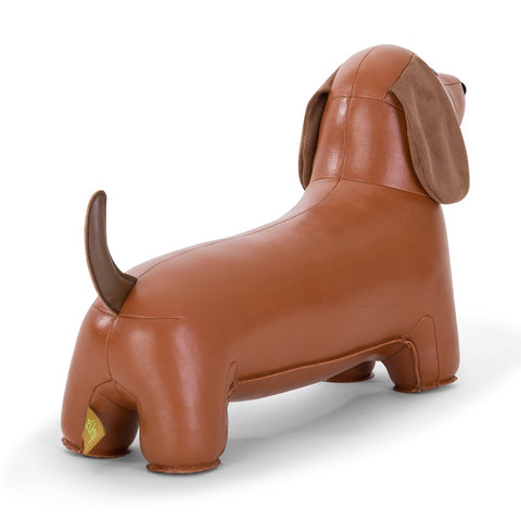 ZUNY CLASSIC DOORSTOP 2KG TECKEL TAN &amp; BROWN ART. ZCDV01331007