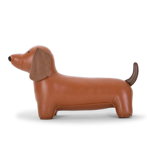 ZUNY CLASSIC DOORSTOP 2KG TECKEL TAN &amp; BROWN ART. ZCDV01331007